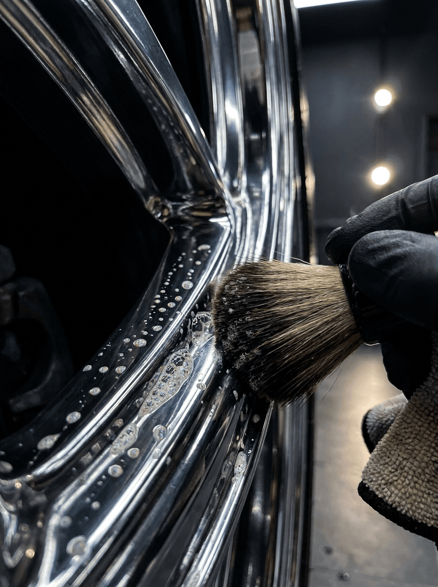 Wheel detailing